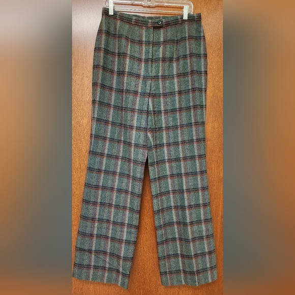 Vintage Pendleton 100% Virgin Wool Trousers Fully Lined Women's Small - Picture 2 of 16